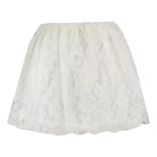 دامن زنانه پپا مدل 006 رنگ سفید