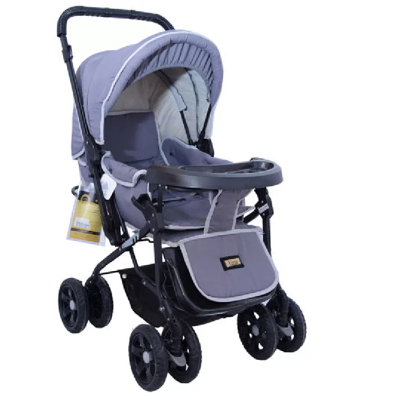 ست کالسکه و کریر مدل درختی کد 1089 به همراه روروئک و ساک لوازم کودک