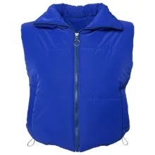 پافر زنانه کد 6072 رنگ آبی