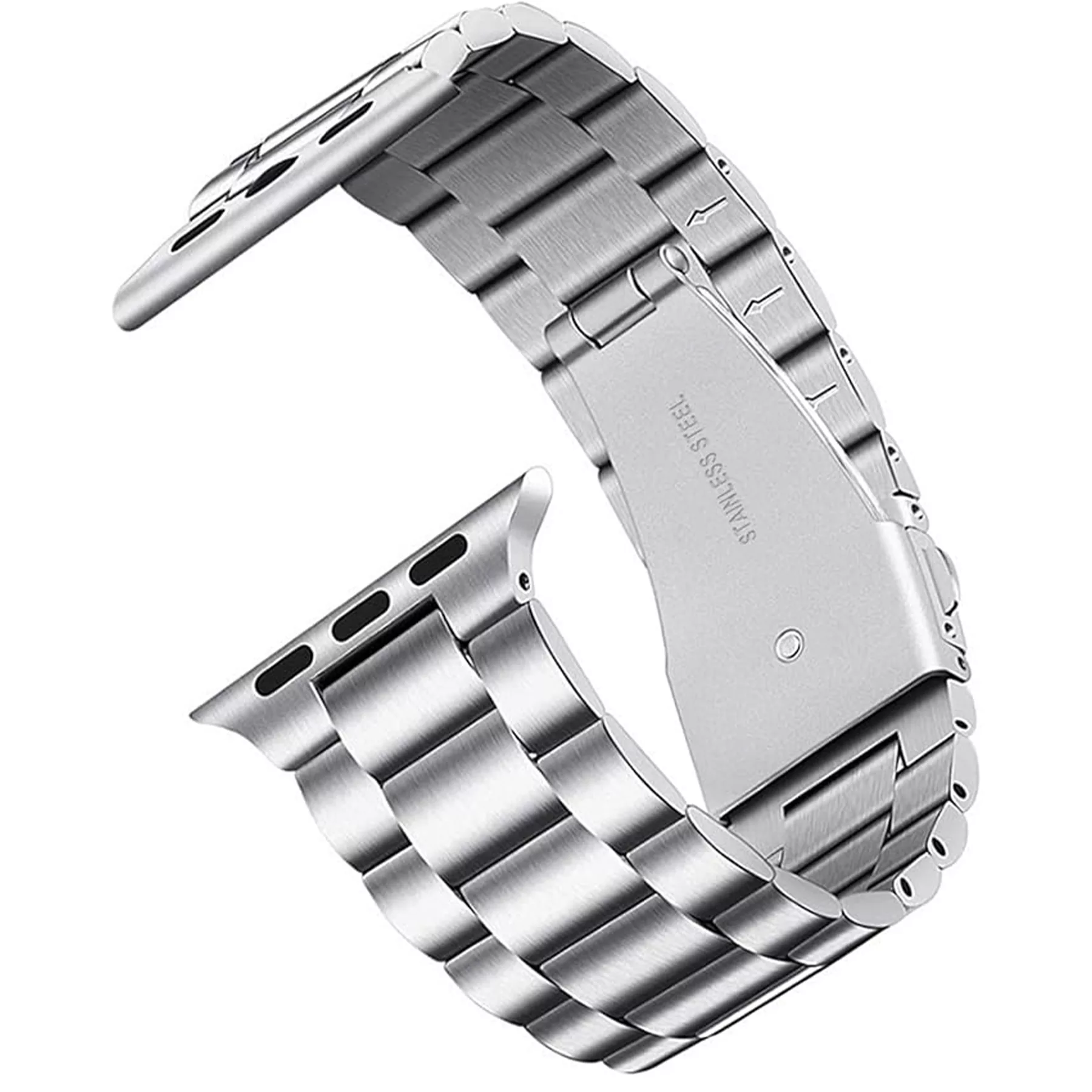 بند گوف مدل Stainless 5Bead مناسب برای اپل واچ Ultra 49mm