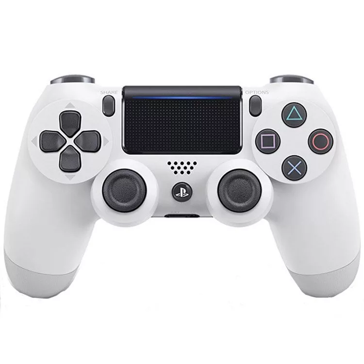 دسته بازی بی سیم مدل Dualshock 4 White مناسب برای PS4