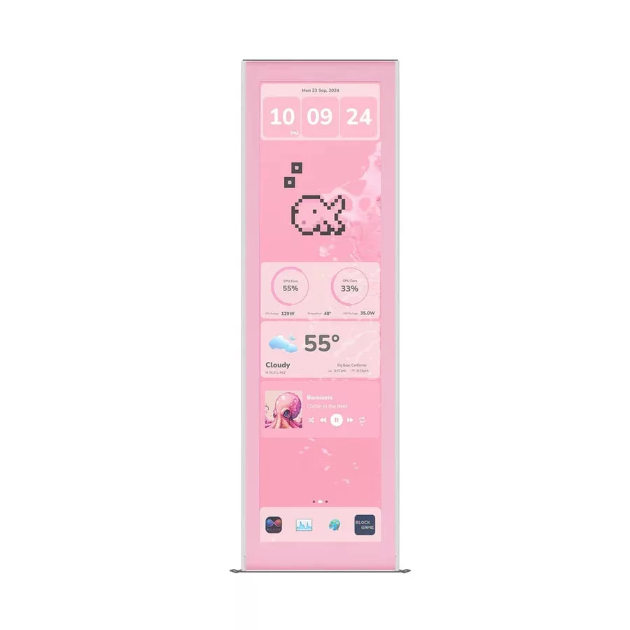 کیس کامپیوتر گیمینگ هایت مدل Y70 Touch Infinite Strawberry Milk
