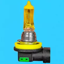 لامپ مه شکن چراغ جلو تک حالته بست یدک مدل Limo.YLW پایه H11 مناسب برای جک S5 بسته ۲ عددی