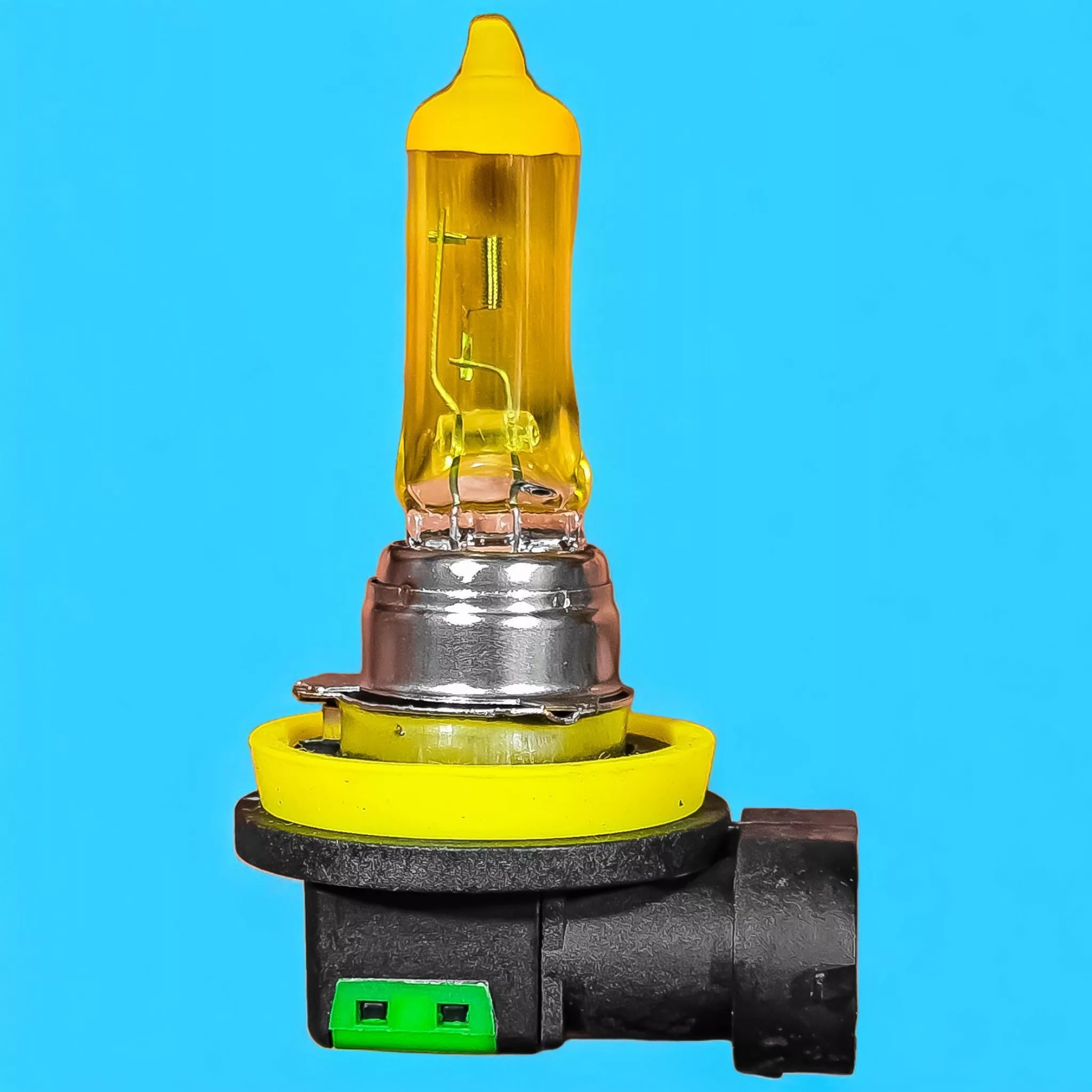 لامپ مه شکن چراغ جلو تک حالته بست یدک مدل Limo.YLW پایه H11 مناسب برای جک S5 بسته ۲ عددی