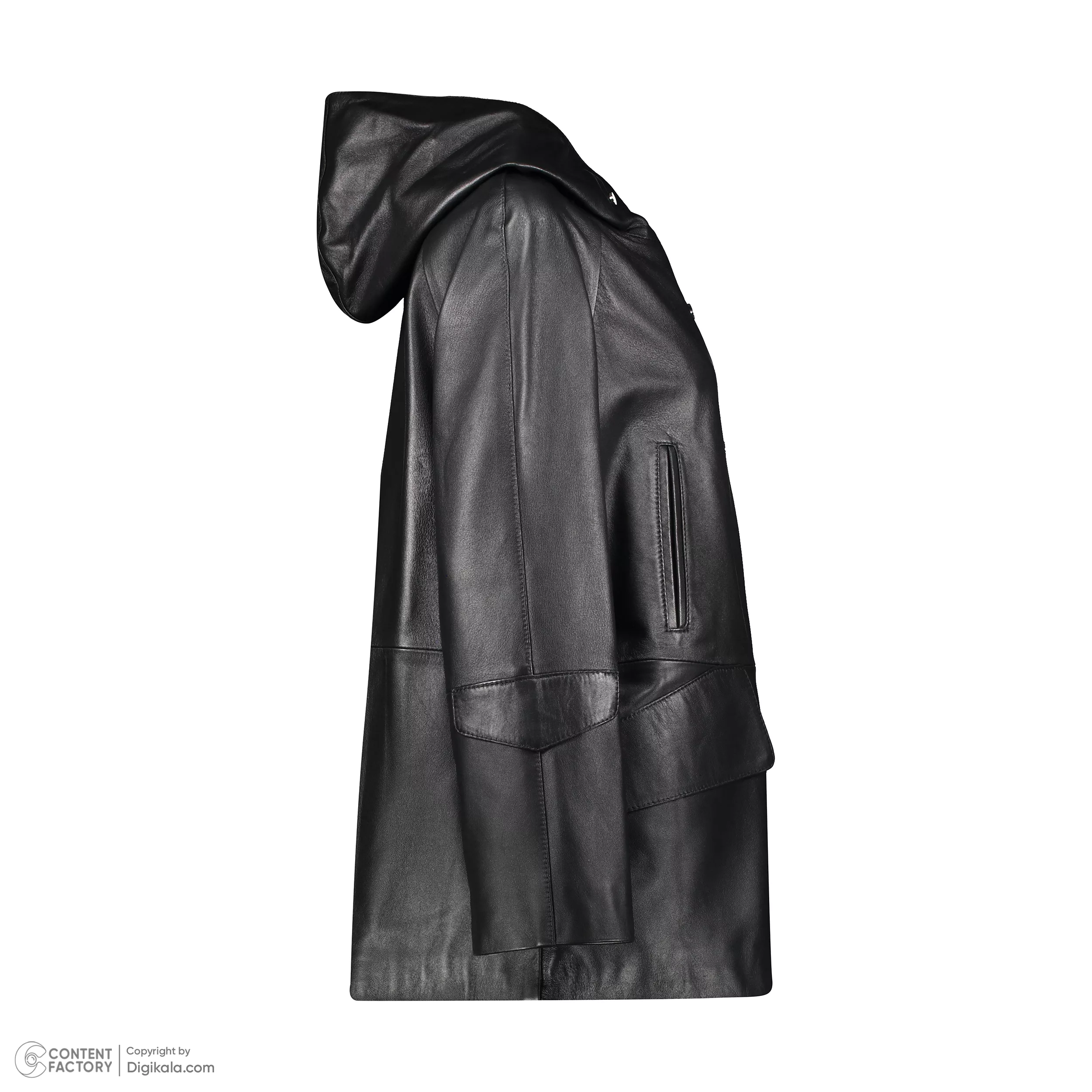 کت چرم زنانه چرم مشهد مدل b0479-001