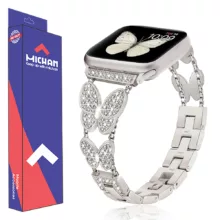 بند میچان مدل Butterfly مناسب برای ساعت هوشمند اسمارت واچ T800 Ultra / T900 Ultra / T1000 Ultra