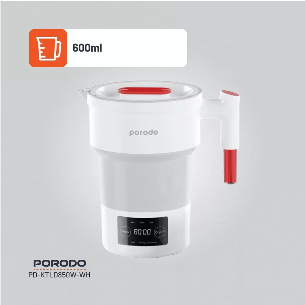 کتری برقی پرودو مدل PD-KTLD850W-WH گنجایش 0.6 لیتر