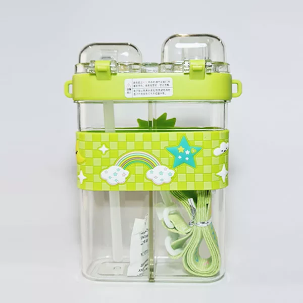 قمقمه کودک مدل دو مخزنه گنجایش 0.75 لیتر