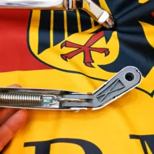 تیغه و بازویی برف پاک کن خودرو مدل استیل کد DOUL-ST مناسب برای پراید بسته 4 عددی