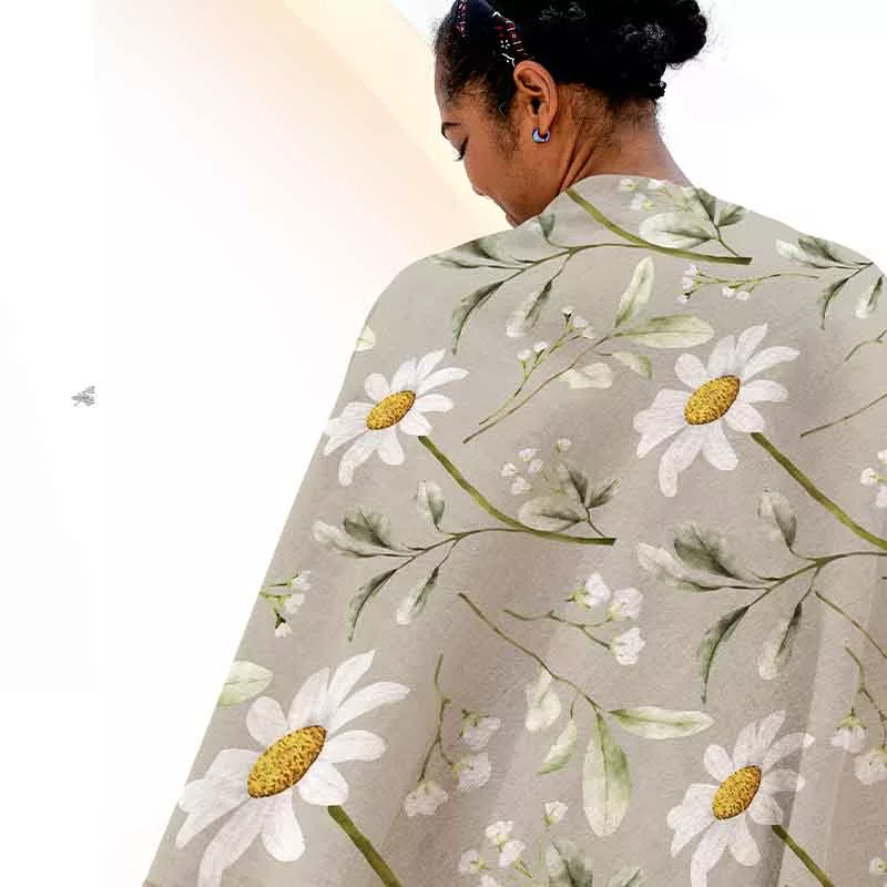 شال مبل مدل بابونه 2 کد F2SH1007 سایز 180x100 سانتی متر