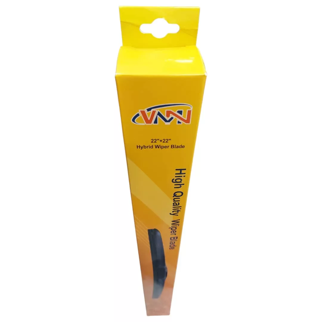 تیغه برفپاکن وی ام ان مدل هیبریدی "22+"22 اینج مناسب برای پژو 405 و ایسوزو بسته 2عددی