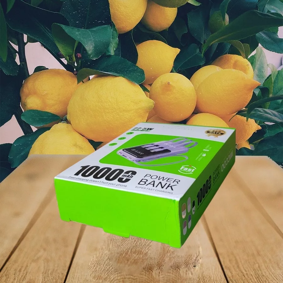 پاوربانک مدل WICC00-22.5W ظرفیت 10000 میلی آمپر ساعت