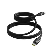 کابل USB-C بیسوس مدل Tungsten Gold Magnetic 100W طول 1 متر