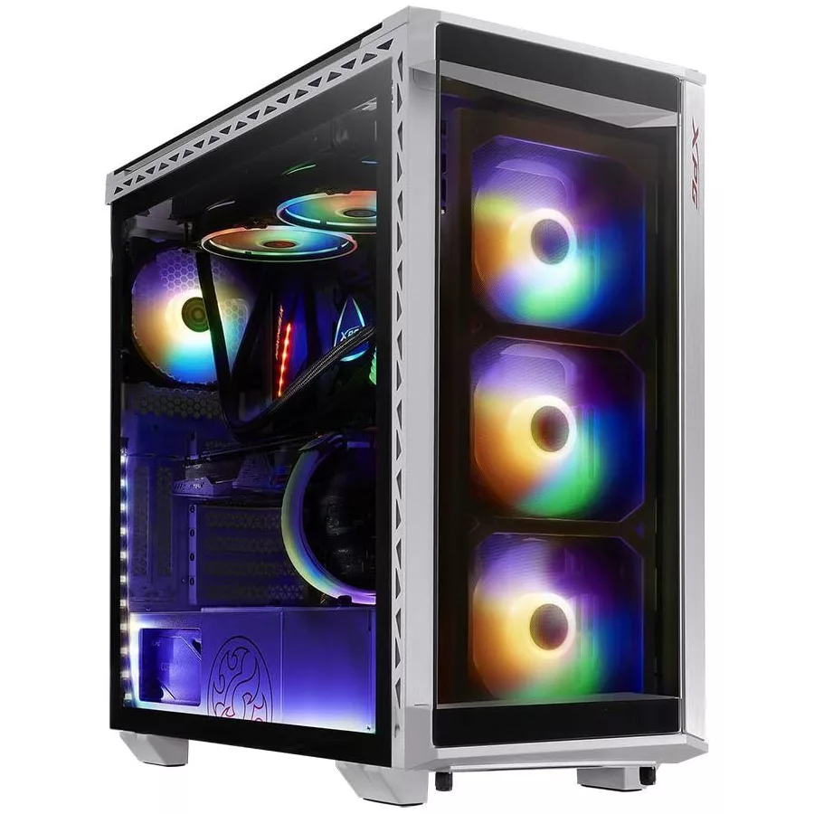 کیس کامپیوتر ای دیتا ایکس پی جی مدل BATTLECRUISER Super Mid-Tower WHITE