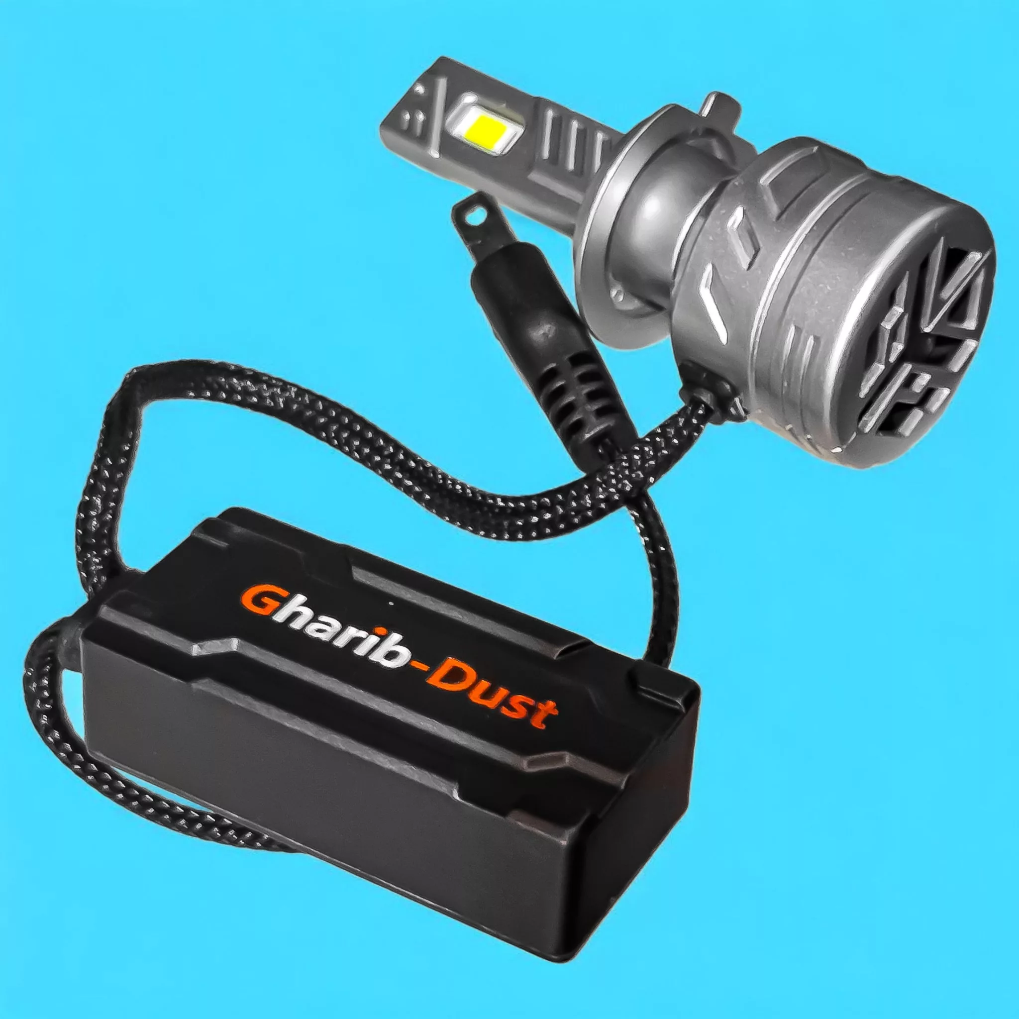 لامپ نور پایین و نور بالا چراغ جلو تک حالته بست یدک مدل یخی کد CB1300 پایه H4 مناسب برای پراید ۱۳۱ ، ۱۴۱ ، ۱۵۱ بسته ۲ عددی