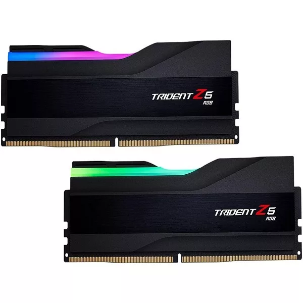 رم دسکتاپ DDR5 دوکاناله 6400 مگاهرتز CL32 جی اسکیل مدل TRIDENT Z5 RGB ظرفیت 64 گیگابایت
