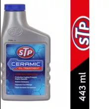 مکمل روغن موتور خودرو بنزینی اس تی پی مدل 68443EN حجم 443 میلی لیتر