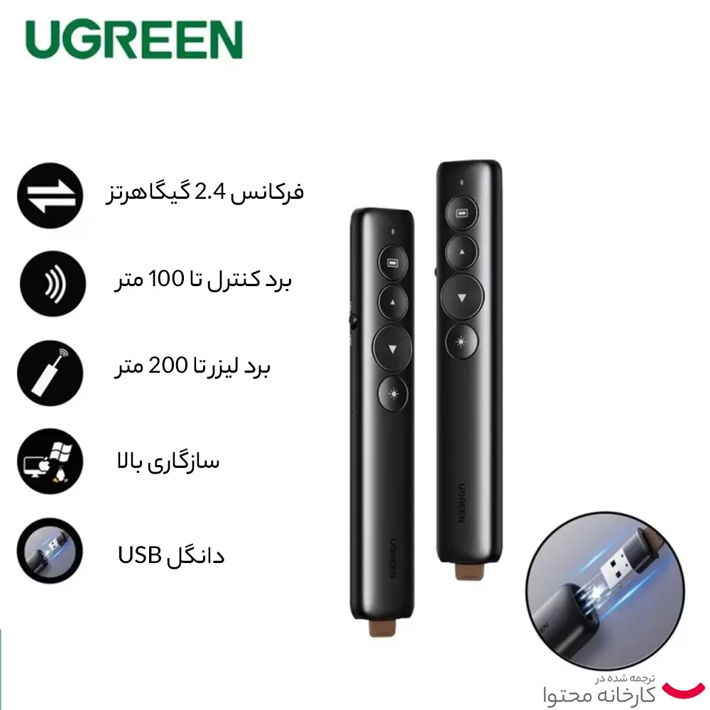 پرزنتر یوگرین مدل LP479 - 50654
