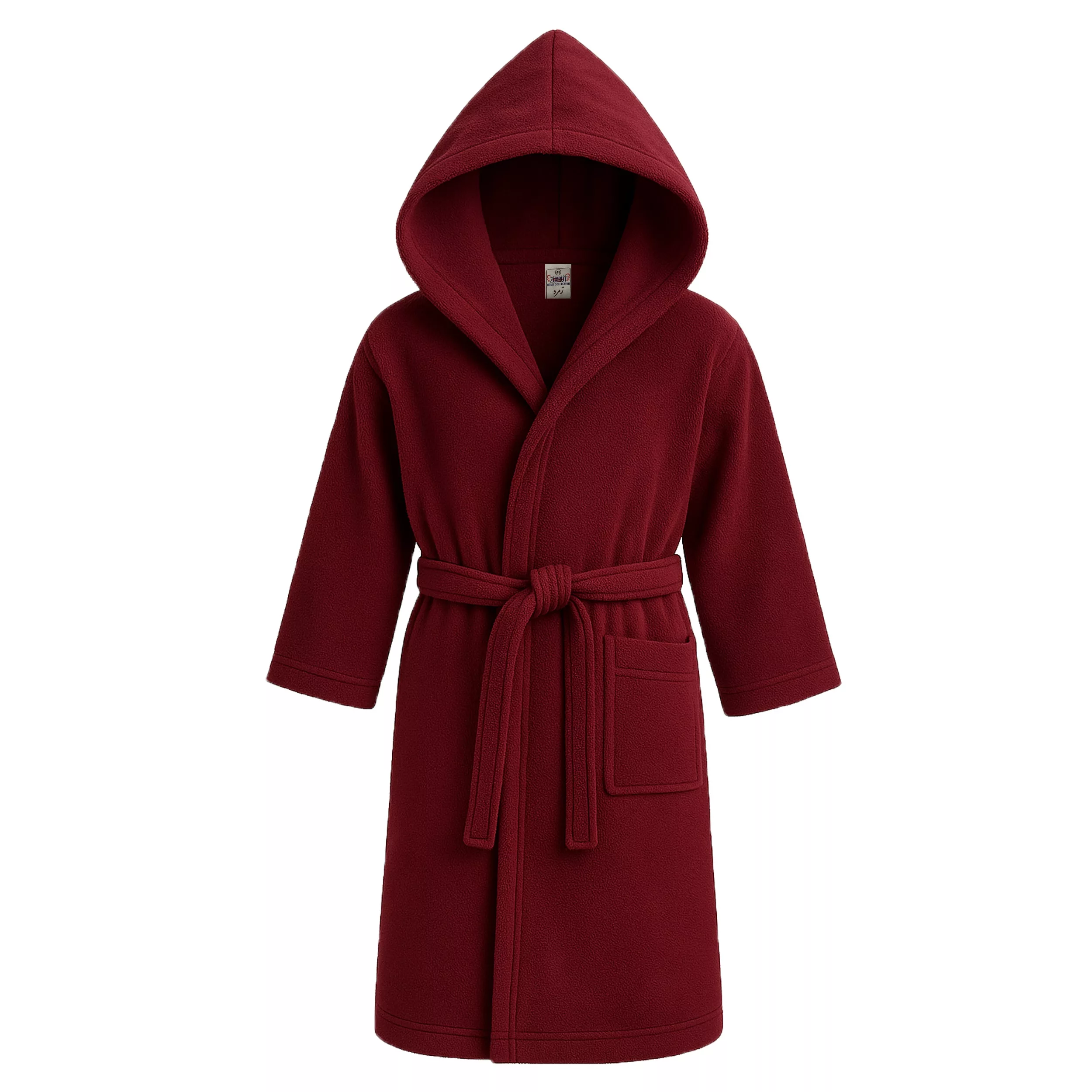 حوله پالتویی کودک زمرد حریر مدل اسپرت طرح باب اسفنجی سایز 80