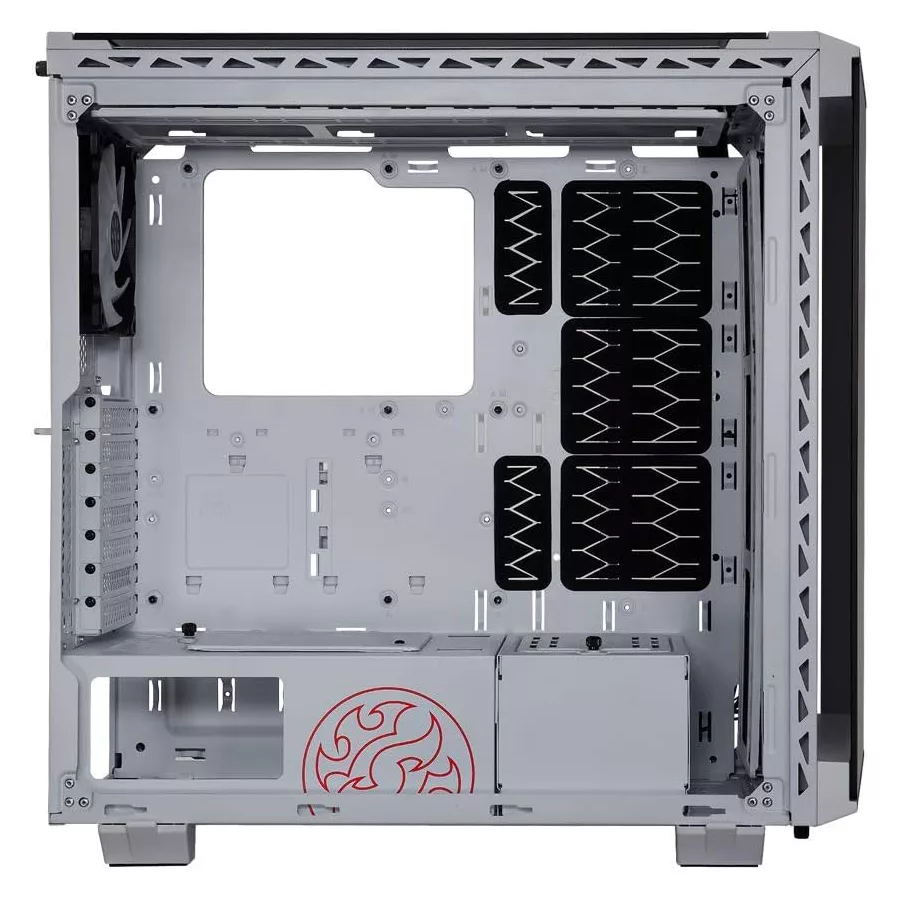 کیس کامپیوتر ای دیتا ایکس پی جی مدل BATTLECRUISER Super Mid-Tower WHITE