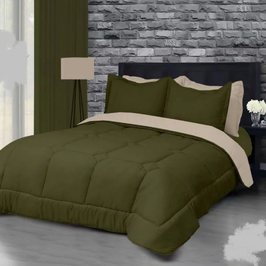 سرویس روتختی مدل تک رنگ دو نفره ۶ تکه