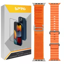 بند اسپریگ مدل Ocean-Alpine مناسب برای اپل واچ Ultra 49 میلی متر مجموعه دو عددی