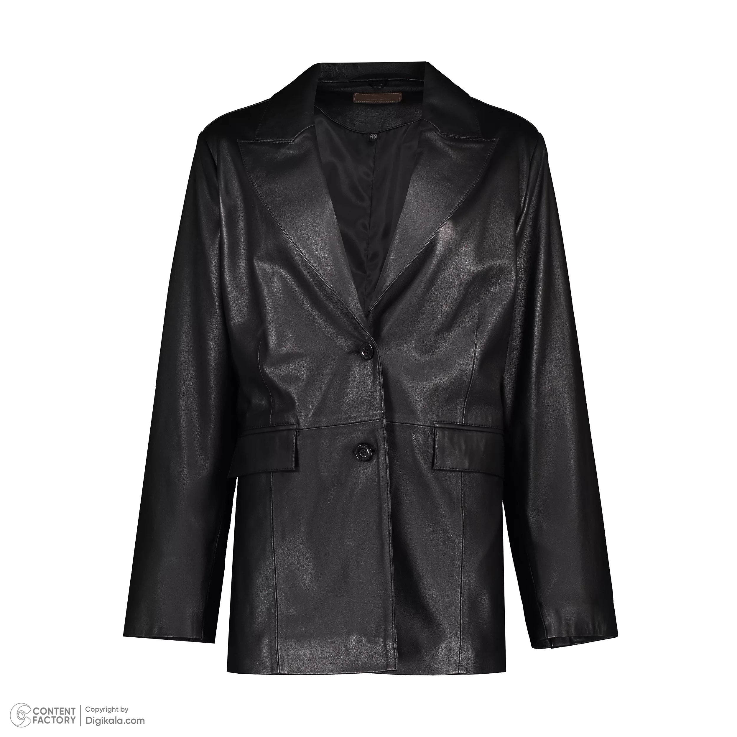 کت چرم زنانه چرم مشهد مدل B0488-001-46