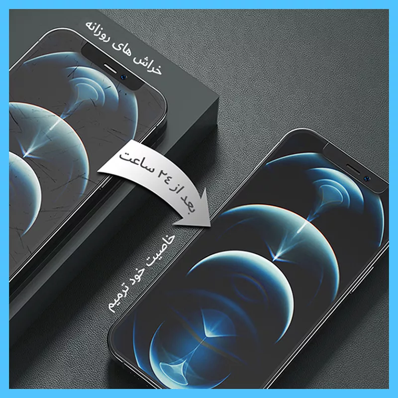 محافظ صفحه نمایش مات تکنو مدل Resistant مناسب برای گوشی موبایل شیائومی Poco X7 Pro به همراه محافظ پشت گوشی