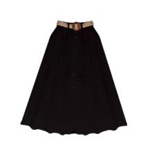 دامن فون زنانه استرادیواریوس مدل 01 رنگ مشکی