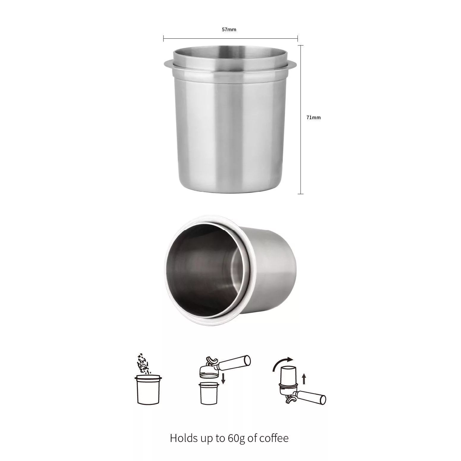 دوزینگ کاپ قهوه دابلیو پی ام مدل HG1765S