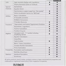 ماشین حساب مهندسی کاسیو مدل fx-570CW