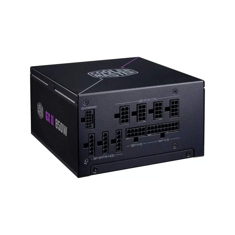 منبع تغذیه کامپیوتر کولر مستر مدل GX II GOLD 850 Bk
