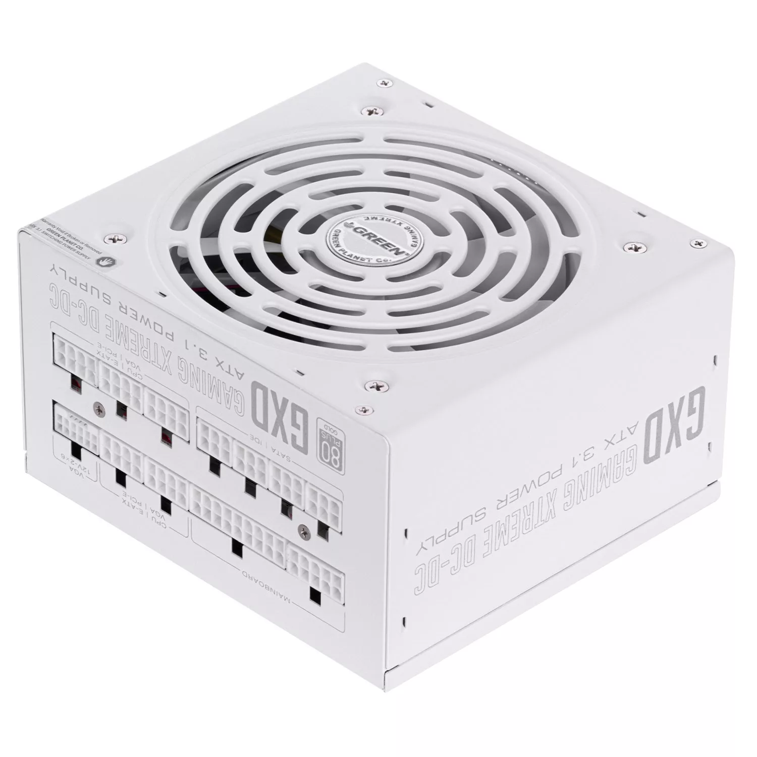 منبع تغذیه کامپیوتر 1200W وات گرین مدل GP1200B-GXD White (ATX 3.1)