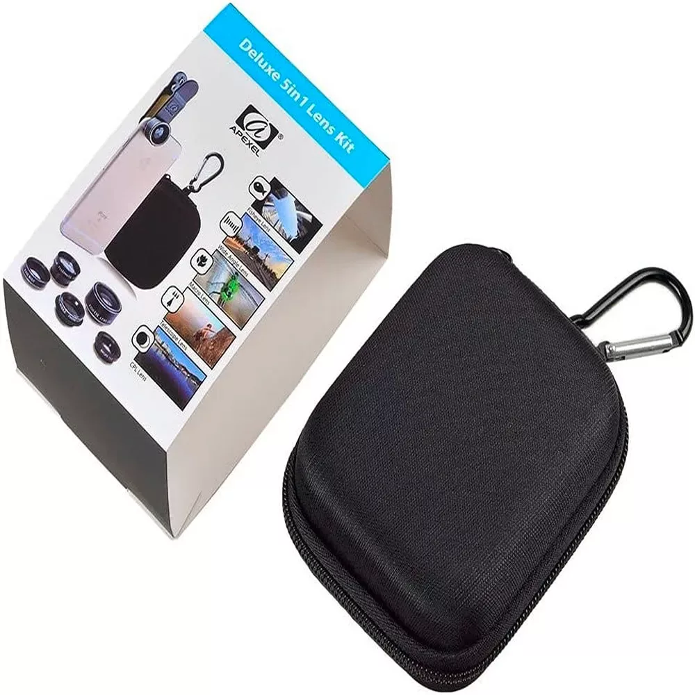 لنز کلیپسی موبایل اپیکسل مدل Lens Kit 5 in 1