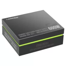 منبع تغذیه کامپیوتر 600W وات گرین مدل GP600A-GED V3.1 (ATX 3.1)