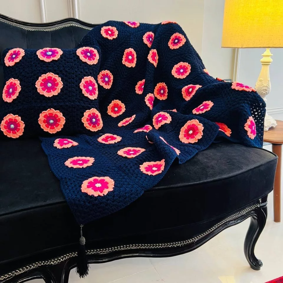 شال مبل مدل یاس به همراه دو عدد کاور کوسن