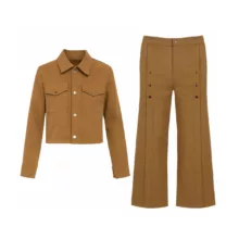 ست کت و شلوار رسمی زنانه مدل بنگال خزان