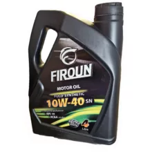 روغن موتور خودروی بنزینی فیرون مدل نانوگرافن NEW 10w40 SN حجم ۴ لیتر