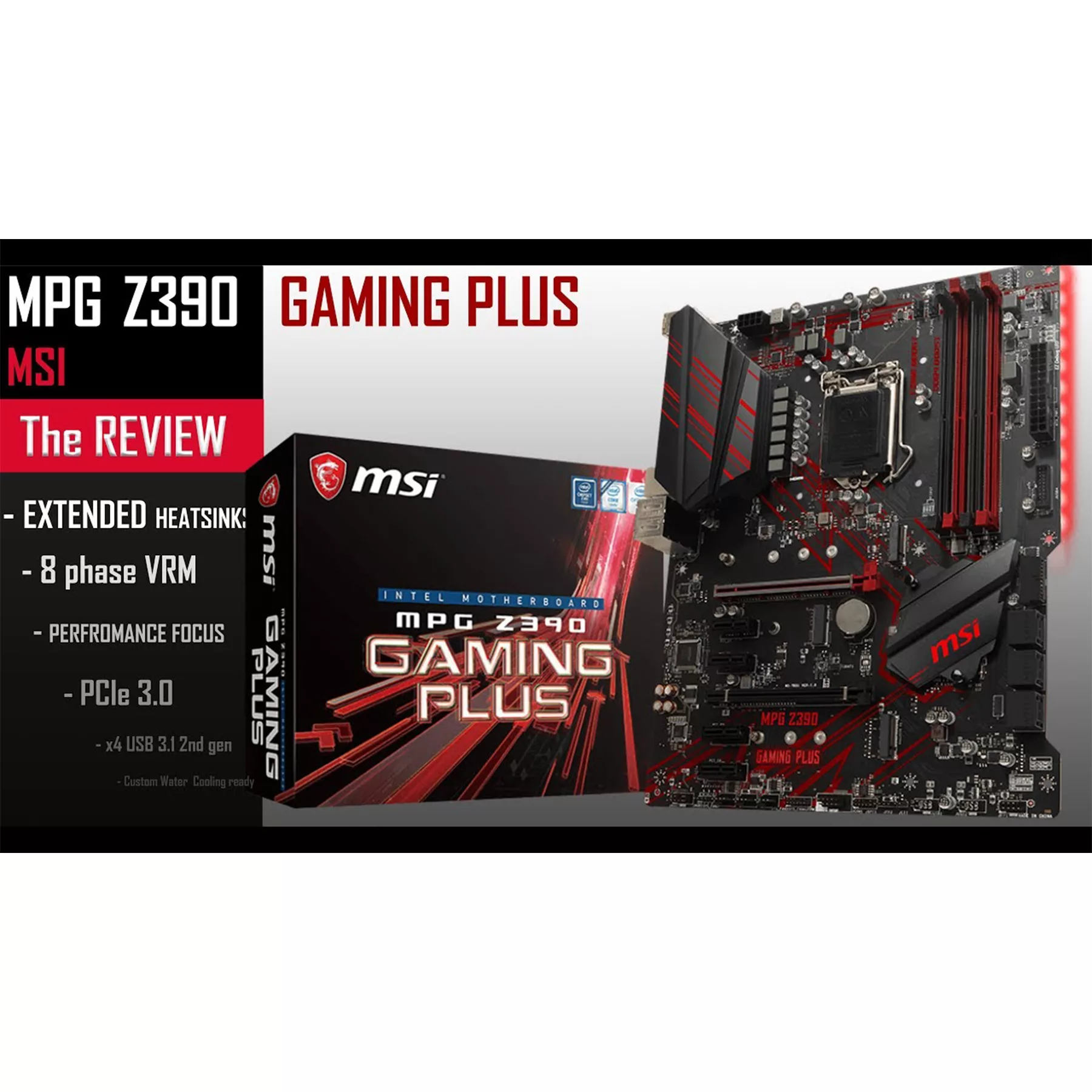 مادربرد ام اس آی مدل mpg z390 gaming plus