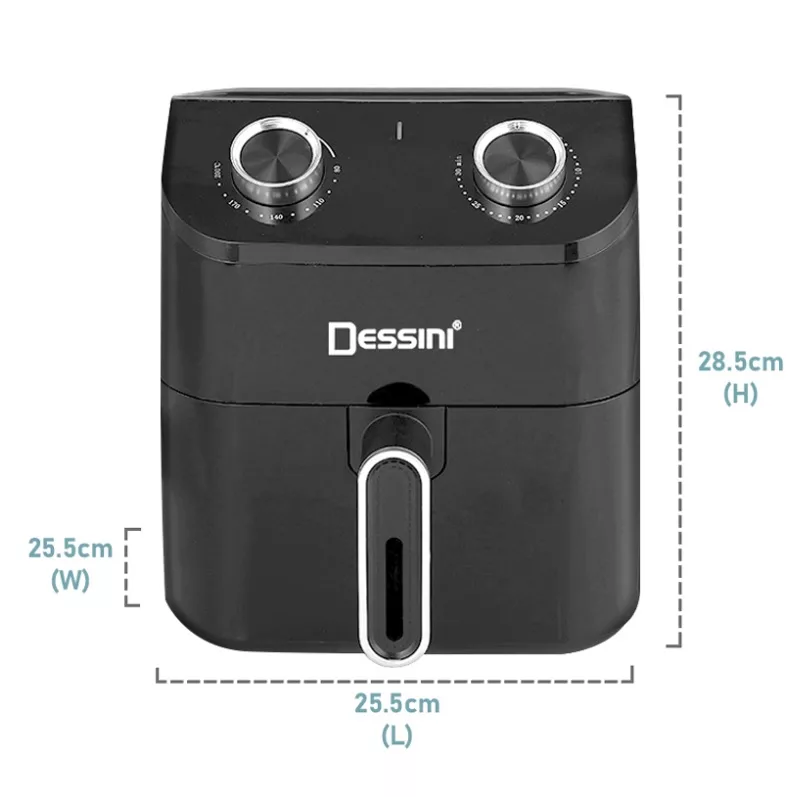 سرخ کن بدون روغن 5.2 لیتری دسینی مدل 805