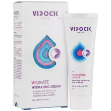 کرم آبرسان صورت ویدک مدل Vidrate - O مناسب برای پوست چرب حجم 50 میلی لیتر