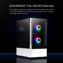 کیس کامپیوتر گیم دیاس مدل TALOS E3 WH