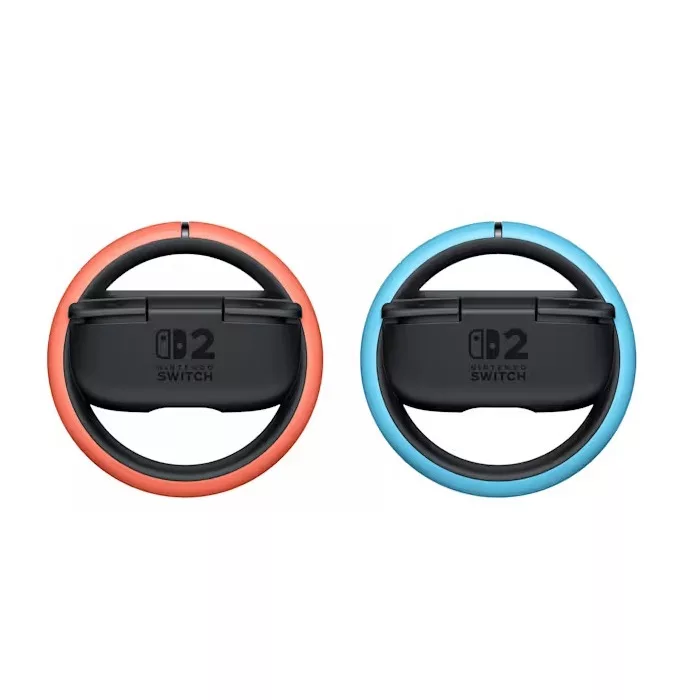 گجت دسته فرمان بازی نینتندو مدل Joy Con 2 Wheel Pair مجموعه 2 عددی