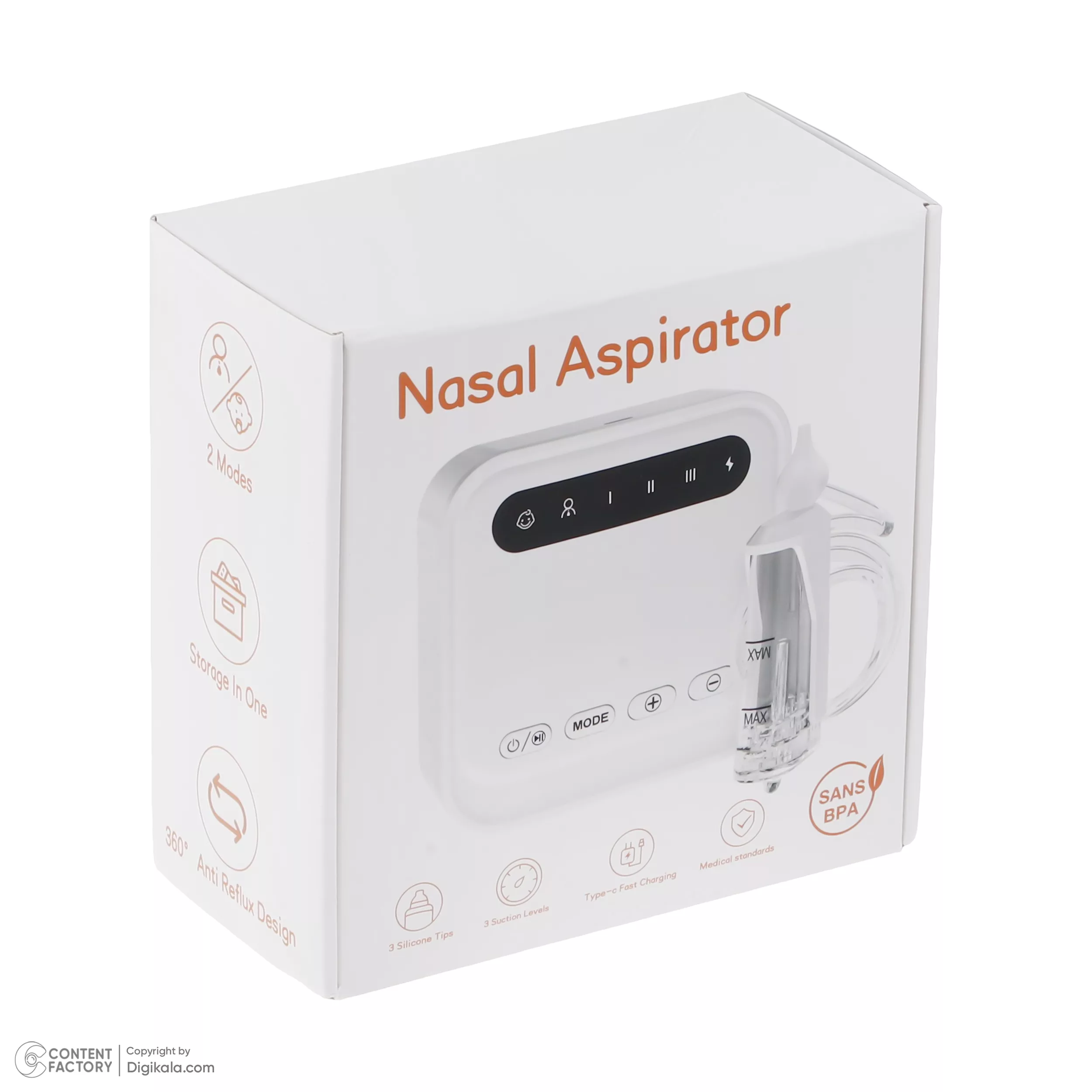 پوار بینی کودک لبتو مدل Nasal Aspirator