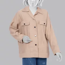 کت زنانه سرژه مدل 232128 رنگ کرم