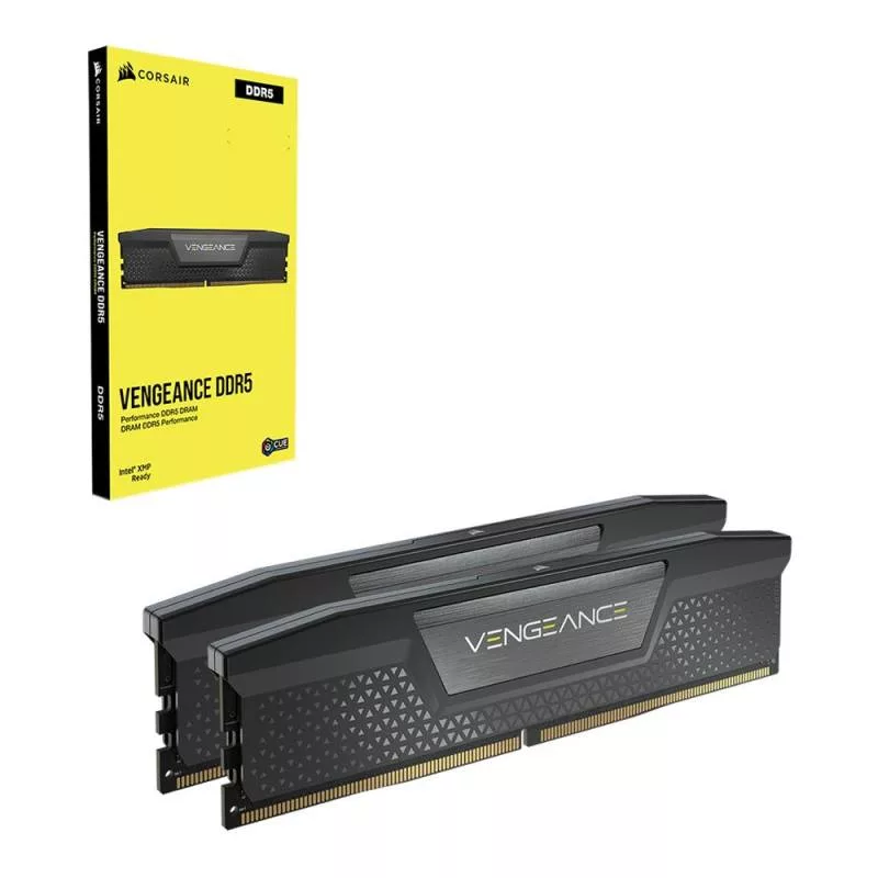 رم دسکتاپ DDR5 دو کاناله 5200 مگاهرتز CL36 کورسیر مدل VENGEANCE RGB ظرفیت 64 گیگابایت