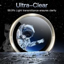 محافظ لنز دوربین شیشه‌ای اسپیگن مدل Optik Pro مناسب برای گوشی موبایل اپل iPhone 16 Pro Max