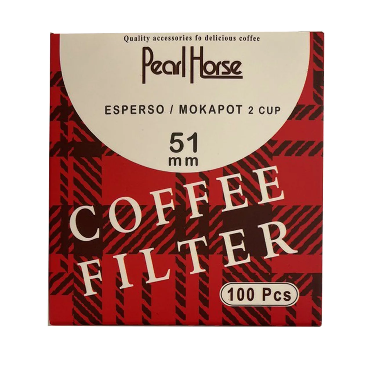 فیلتر قهوه مدل پرل هاورس اسپرسو و موکاپات 30 بسته 100 عددی