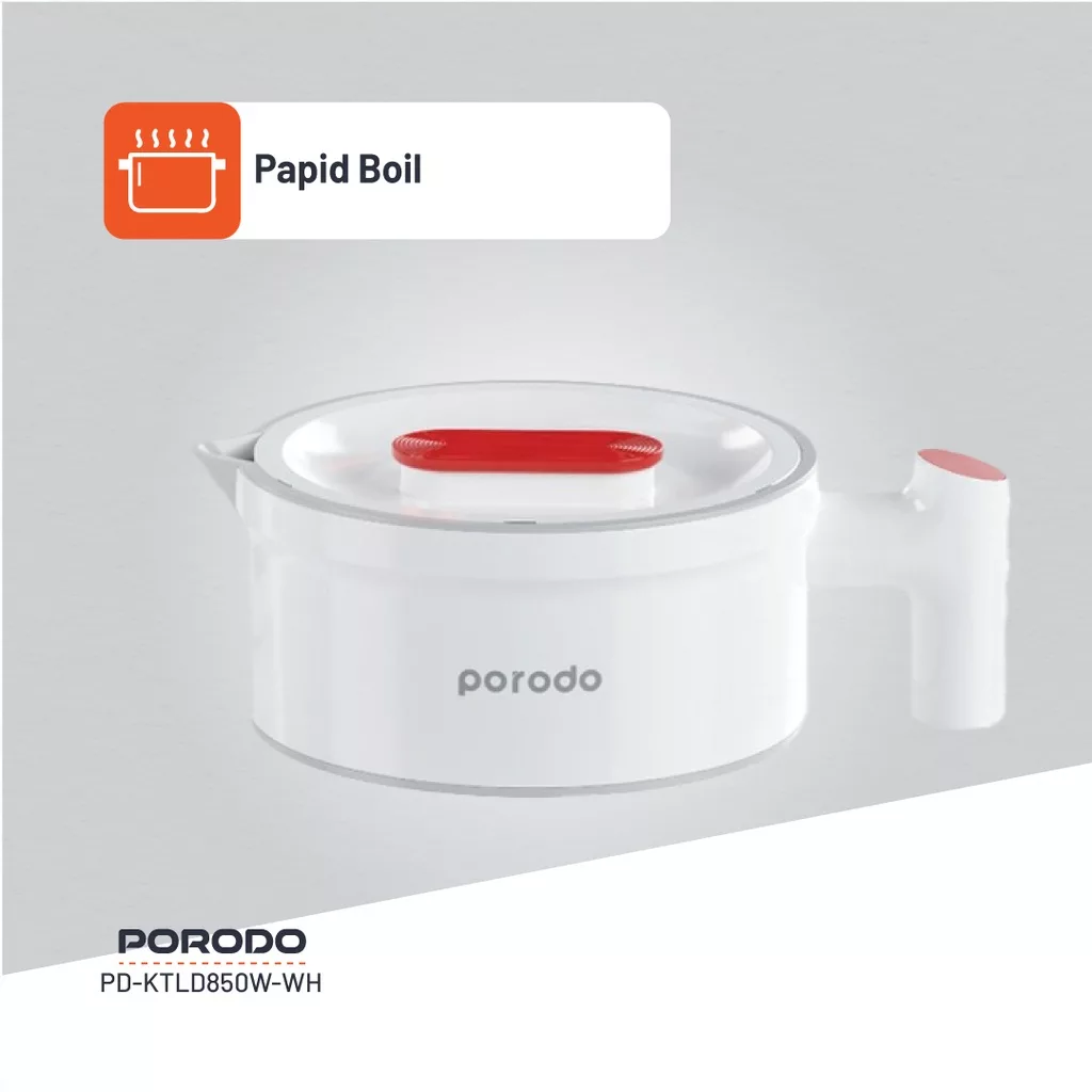 کتری برقی پرودو مدل PD-KTLD850W-WH گنجایش 0.6 لیتر
