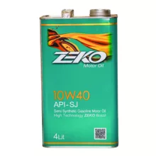 روغن موتور خودرو زیکو مدل 10W40-API SJ حجم 4 لیتر